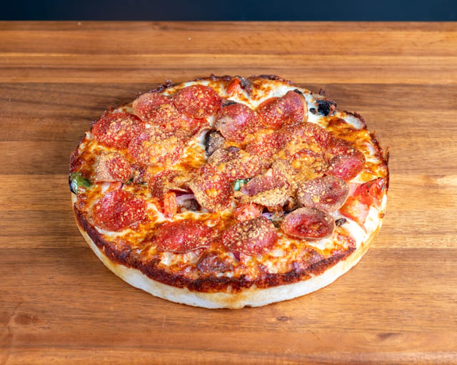 Megabite Pizza.