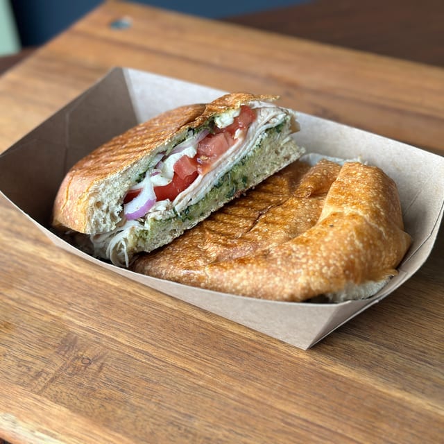 Turkey Pesto Panini.