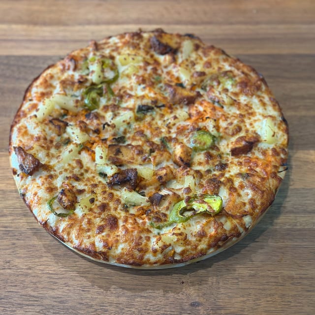 Tangy Thai Pizza.