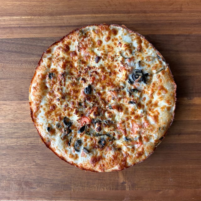 Mediterranean Magic Pizza.