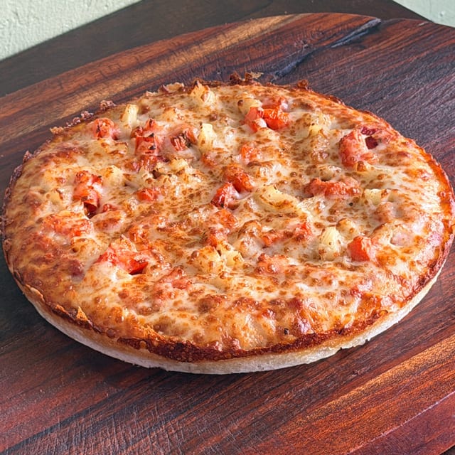 Original Pineapple Pizza.